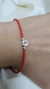 Pulsera plata rojo en internet