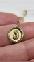Medalla virgen niña oro18kl - comprar online