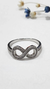 Anillo plata infinito