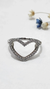 Anillo plata corazón