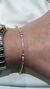 Pulsera plata combinado en internet