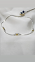 Pulsera plata combinado - comprar online