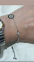 Pulsera plata ojito - Joyas Maia