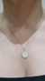 Cadena colgante plata dorada - Joyas Maia