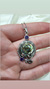 Colgante plata nacar y amatista - tienda online