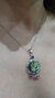 Colgante plata nacar y amatista - Joyas Maia