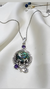 Colgante plata nacar y amatista - comprar online