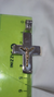 Cruz con cristo plata y oro - Joyas Maia