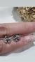Aros cangrejo plata marquesitas - Joyas Maia