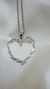 Colgante plara corazón