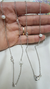 Collar plata perlas y cubics - Joyas Maia
