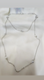Collar plata perlas y cubics
