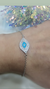 Imagen de Pulsera plata ojito