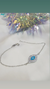 Pulsera plata ojito