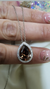 Colgante plata gota - comprar online