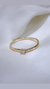 Anillo solitario oro 18kl
