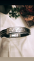 Pulsera acero caucho
