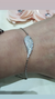Pulsera plata ala en internet