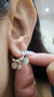Aros argollas plata - Joyas Maia