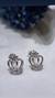 Aros plata corona - comprar online