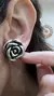 Aros plata rosa - Joyas Maia