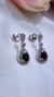 Aros plata colgante gota - comprar online