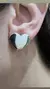 Imagen de Aros plata corazón