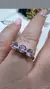 Anillo plata triple solitario en internet