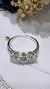 Anillo plata triple solitario en internet
