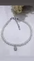 Pulsera plata perlas cultivadas