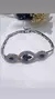 Pulsera plata zafiros