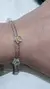 Pulsera plata estrellas - Joyas Maia