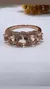 Anillo plata rose Citrino