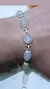 Pulsera plata piedra de luna - Joyas Maia
