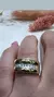 Anillo plata y oro 18Kl - Joyas Maia