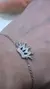 Pulsera plata corona - Joyas Maia