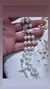 Rosario collar plata perlas - comprar online