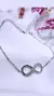 Pulsera plata infinito en internet
