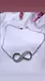 Pulsera plata infinito
