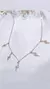 Collar plata rose rayos - comprar online