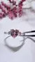 Anillo plata corazon rosa - comprar online