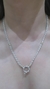 Collar plata y oro18kl en internet