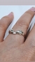 Anillo doble delfín plata y oro - tienda online