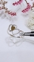 Anillo plata y oro doble corazones - comprar online
