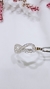 Anillo plata y oro infinito - Joyas Maia