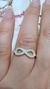 Anillo plata y oro infinito - tienda online