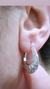 Aros argollas plata - Joyas Maia