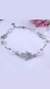 Pulsera plata perlas manitos en internet