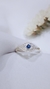 Anillo plata y oro ojito - comprar online