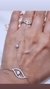 Pulsera anillo árabe plata - Joyas Maia